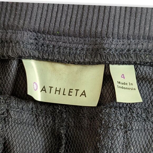 Athleta Women's Dark Blue Athletic Pants SZ 4 - Picture 5 of 6